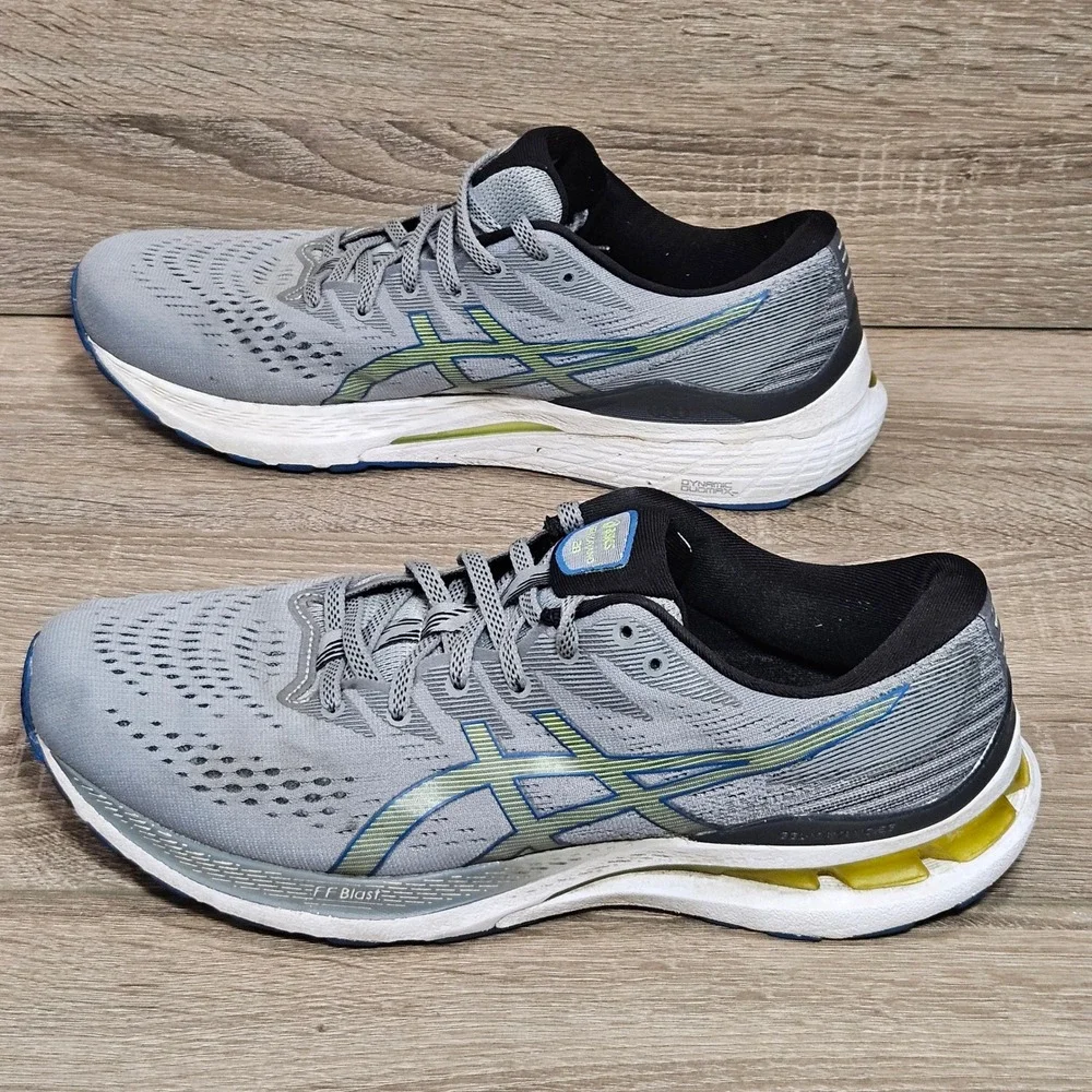 ASICS Gel-Kayano 28 Mens Running Shoes Grey Blue 1011B189 Size 10.5